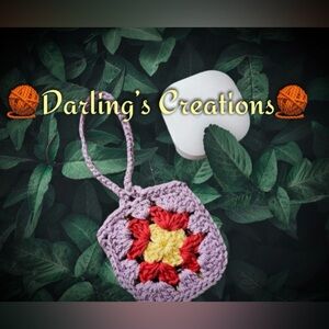 Crochet Handmade Airpod carrying case